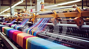 yarn weave textile mill