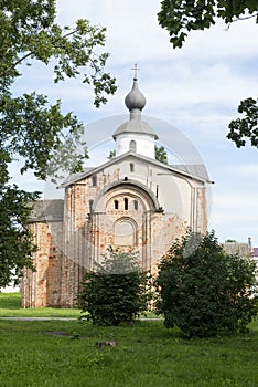 Yaroslav`s court, a medieval Orthodox churches, the Church of St