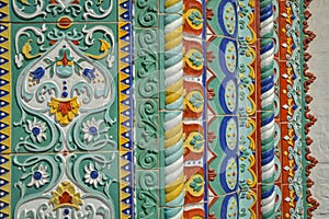 Yaroslavl majolica. Assumption Cathedral tiles