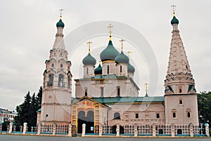 Yaroslavl, Russia. Church of Elijah the Prophet