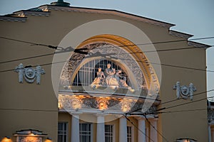 Yaroslavl. Theatre named after Fyodor Volkov. The first theatre in Russia