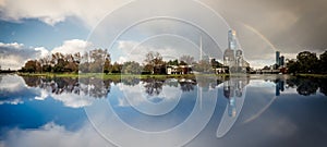 yarra river panorama