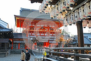 Yasaka Shrine in Gion, Japan