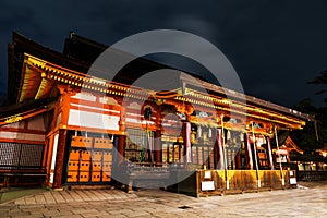 Yasaka shrine at night, Kyoto