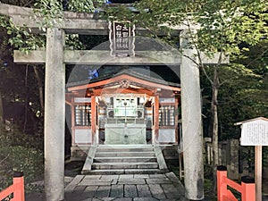 Yasaka Shrine at night, temple, Kyoto, Japan