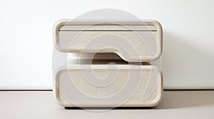 Yasmin Kadim\'s Stylish Side Table: A Fusion Of Cardboard And Machine Age Aesthetics
