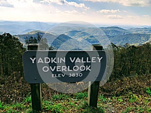Yasmin valley overlook blue ridge mountains NC