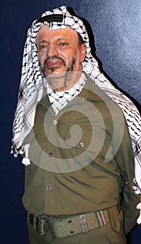 Yasser Arafat at Madame Tussaud's