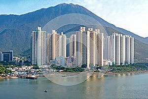 Yat Tung Estate on Lantau Island, Hong Kong