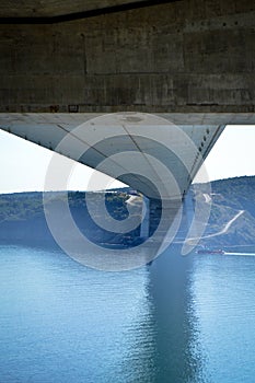 Yavuz Sultan Selim Bridge bottom view