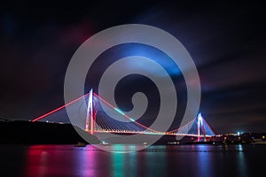 Yavuz Sultan Selim Bridge in Istanbul, Turkey