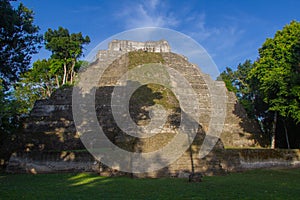 Archaeological Site: Yaxha, the third largest Mayan city in the Mesoamerican region photo