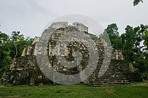 Archaeological Site: Yaxha, the third largest Mayan city in the Mesoamerican region photo