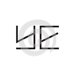 ye initial letter vector logo icon