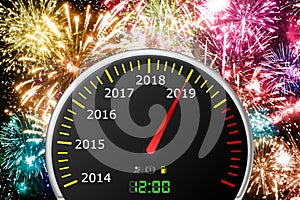 2019 year car speedometer