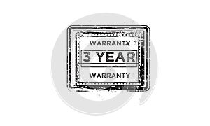 3 year warranty