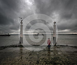 Yearning. Lisbon. Portugal.