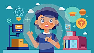 A 10yearold explaining the concept of 3D printing and its potential for revolutionizing manufacturing and creativity in