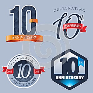 10 Years Anniversary Logo photo