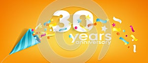 30anos aniversario icono,designación de la organización o institución,tarjeta de felicitación 