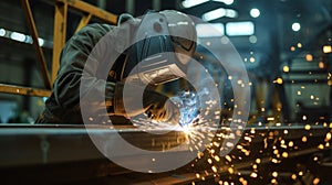 With years of experience under their belts a team of fitterwelders confidently fabricate a custom metal structure