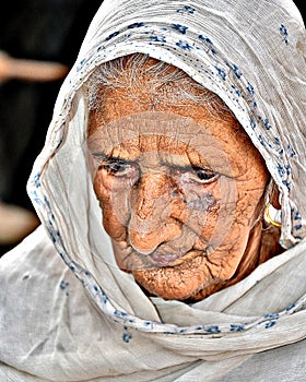 105years old lady