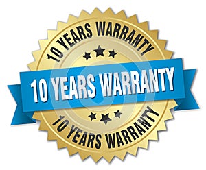 10 years warranty photo