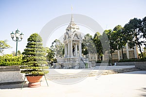 Yeay Penh Statue