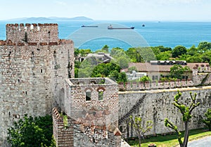 The Yedikule Fortress in Istanbul, Turkey