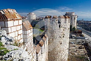 Yedikule Hisarlari (Seven Towers Fortress) in Istanbul, TurkeyFortress) Istanbu