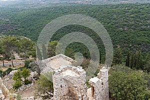 Yehiam fortress in the western Upper Galilee. Israel