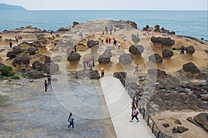 Yehliu Geopark in Taiwan