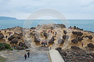 Yehliu Geopark in Taiwan