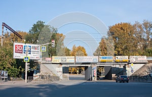 Yekaterinburg, Russia - September 24.2016: Traffic , Advertising