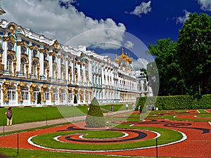 Yekaterinksy Palace at Tsarskoe Syolo