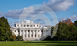 Yelagin island palace in Saint-Petersburg