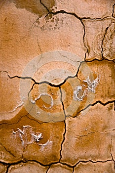 YelloScorched earth abstract background.