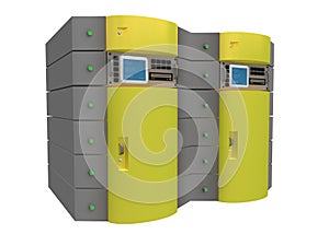 Yellow 3d Server