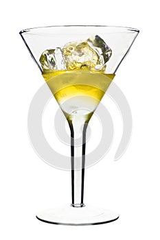 Yellow Alcoholic Cocktail