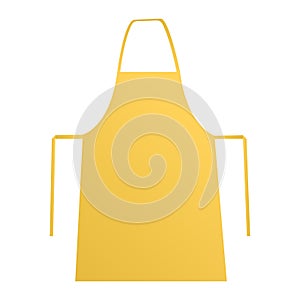 Yellow apron