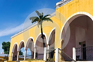 Yellow Architecture in Izamal, Mexico