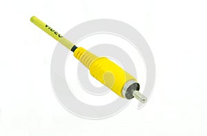 Yellow AV cables