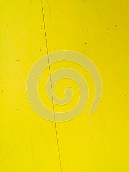 Yellow background. Cement painted with yellow paint.