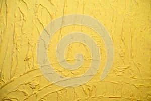 Yellow background with some smooth texture