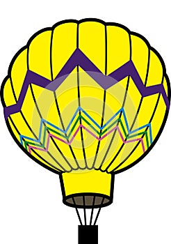 Yellow balloon