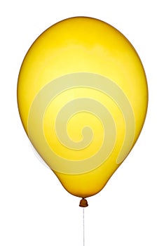 Yellow balloon