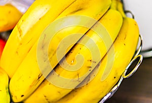 Yellow bananas