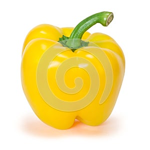 Yellow bell pepper photo