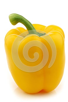 Yellow bell pepper (capsicum)