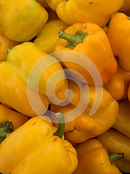Yellow bell peppers
